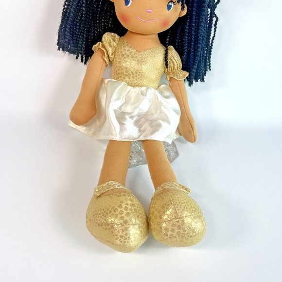 Linzy Toys 18'' Gold Addy Soft Plush Rag Doll Gold - Very, Very Good Condition - Picture 3 of 10